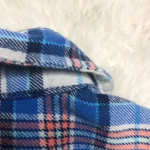 OshKosh Plaid Flannel Button-Up Shirt  Size 3T - Picture 7 of 16